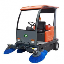 陜西普森西安掃地機電動中小型清掃車、地下車庫小區(qū)物業(yè)掃地機