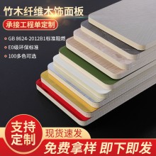 竹木纖維集成墻板室內(nèi)家居酒店裝修護墻板碳晶板裝飾板材批發(fā)